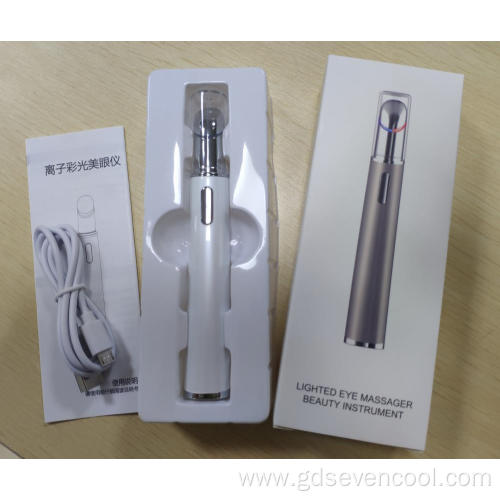 portable ion eye massager eye dark circle pen